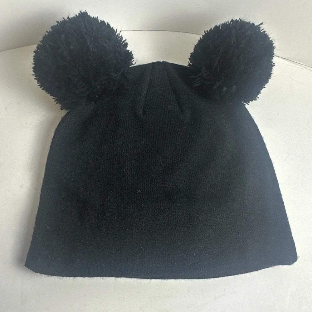 Disney Mickey Mouse Knit Beanie Hat w/ Ears H&M Divided‎ One Size